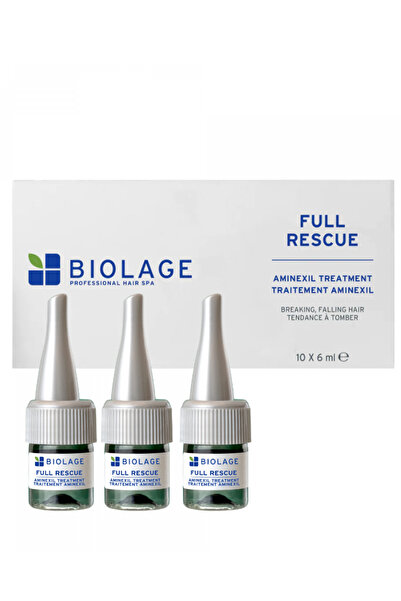 Matrix Biolage ,Full Rescue Aminexil Hair Treatment-Fortifying and Anti-Hair Loss Treatment Ampoules, 10 X 6 ml