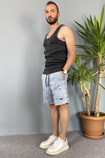 Alışveriş Sokağı White Sports Singlet Stretch Fabric Athlete Singlet