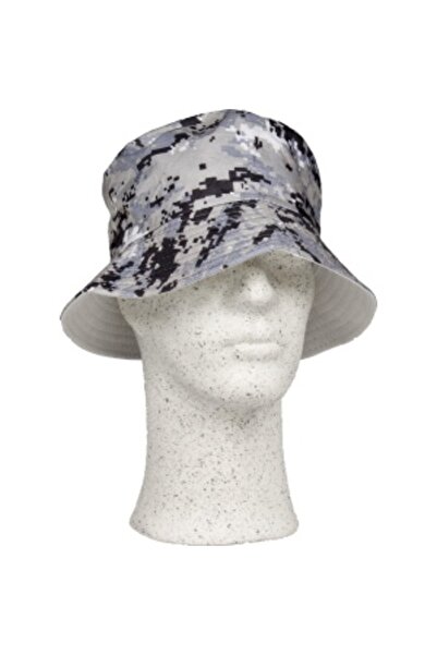 G Golden Case Unisex sun hat, Boonie Cap, small camouflage pattern, one size, Gray