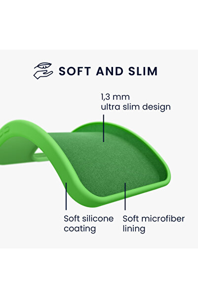 KWmobile Case for Apple iPhone 11, Silicone, Green, 50791.44