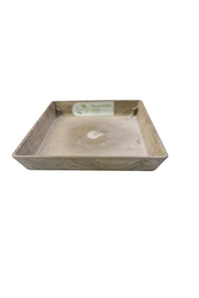 ArtStone tray, marble-look, square 151 x 151 mm, Cream