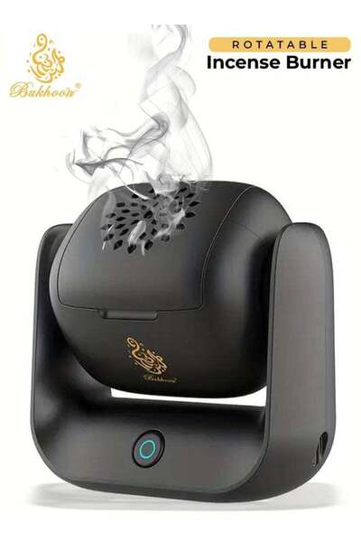 Eworld مبخرة كهربائية دوارة من بوخون - قابلة للتعديل بزاوية 90 درجة، 700 درجة...