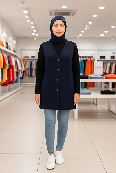 BLUEMOOR ΚΛΑΣΙΚΟ ΣΤΥΛ ΓΥΝΑΙΚΕΙΟ ΜΑΚΡΥ ΓΙΛΕΚΟ ΑΠΟ ΥΦΑΣΜΑΤΑ GLORYA ΜΕ ΤΣΕΠΕΣ