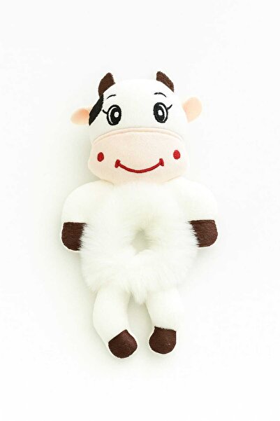 CARAVSTORE Plush Cow Figure Hair Clip