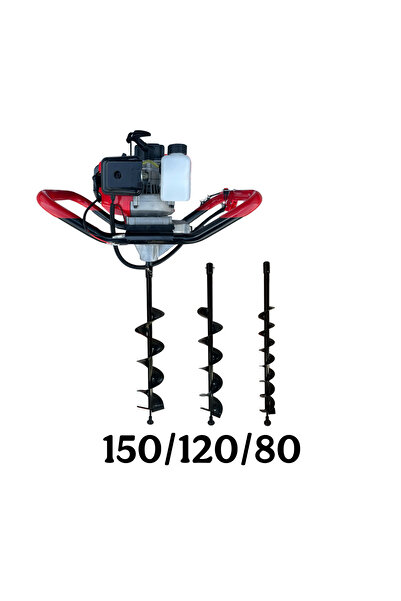 drk Motoburghiu DRK-ED430, 6CP, 52CC, Motor 2T, Rezervor 1.2L, + 3 Burghie (8...