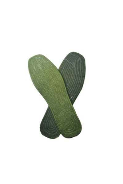 G Golden Case Set of 2 Insoles, Anti-sweat Footbeds, Green, Size 41