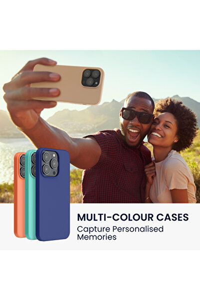 KWmobile Case for Apple iPhone 14 Pro Max, Silicone, Cream, 59074.154