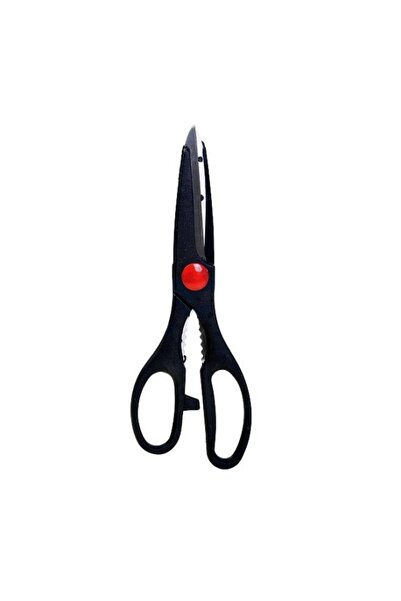 Benson Kitchen scissors with stopper, Black