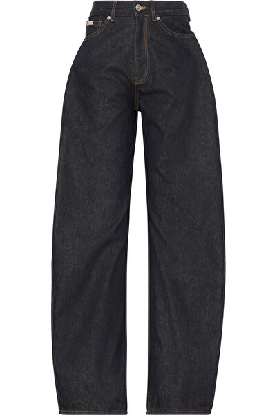 Calvin Klein THE EXTREME BARREL JEAN RESIN RI Mavi Kadın Kot Pantolon