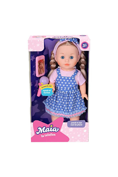 maia Doll on the phone, Multicolor