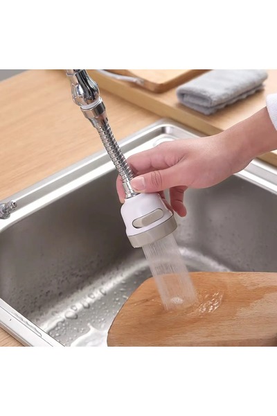 Zenorius 360° Adjustable Jet Faucet Swivel Adapter – Water Saver, Kitchen Shower