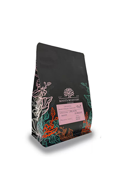 Jarrah مزيج إسبريسو الغابة السوداء 250 غرام - البرازيل وإثيوبيا وغواتيمالا، ن...