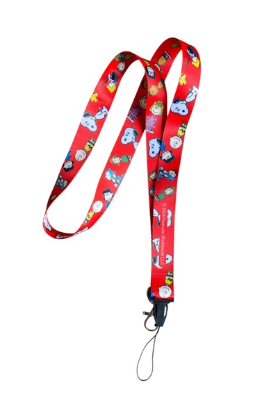 neptünstore Köpek Desenli Boyun İpi , Yaka Kartı Askısı , Telefon Askısı