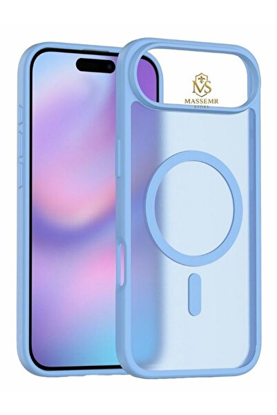 Massemr حافظة سيليكون شفافة متوافقة مع هاتف Apple iPhone 17 Air مزودة بمغناطي...