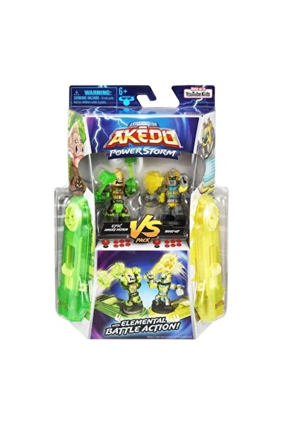Akedo Set of 2 Figures, Versus Pack, S3 - Angry Astrid vs Boot Up