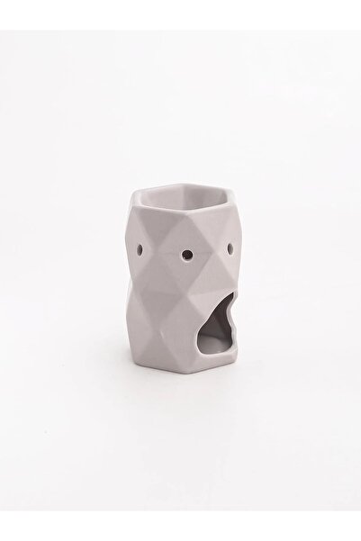 HOME AURAA Flame & Petal Oil Burner 12 cm– Beige