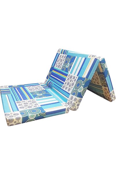 Karpentone Folding Foam Mattress 3-Pieces Single 180x90 cm (Multicolor)