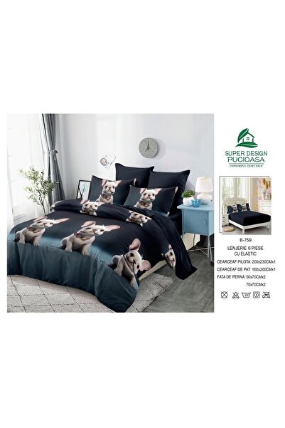 Amigo 6-piece Finet Bed Linen Set with Fitted Sheet (FE 6 B 759)