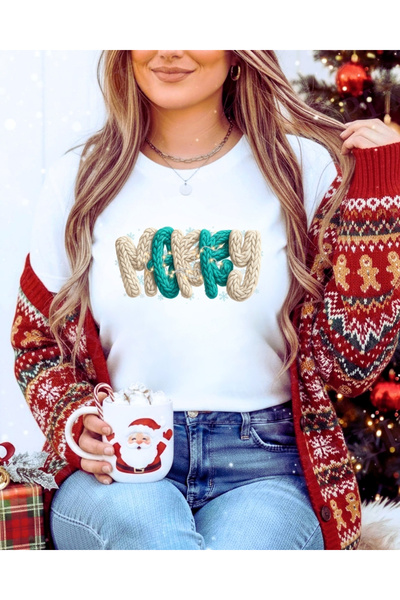 Nayla TRICOU CRACIUN BUMBAC 100%