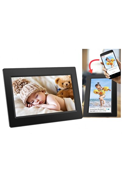 Other Ramă foto digitală FRAMEO Wi-Fi, ecran tactil IPS de 10", 16 GB, Denver...