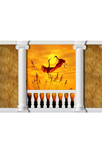 VIODESIGN Fototapet 3D, Dormitor Cocori, autoadeziv, multicolor, 80x120 cm 3D42