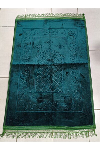 kayra prayer mat Kaymaz Taban Oymalı Kadife Namazlık