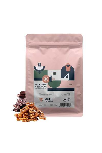 Jarrah قهوة برازيلية موجيانا مايكرولوت ٢٥٠ غرام - كراميل، شوكولاتة، جوز البقان، نكهة غنية