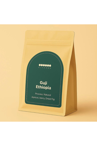 Jarrah قهوة إثيوبيا جوجي التراثية 250 غرام - نكهات المشمش والتين المجفف والتوت