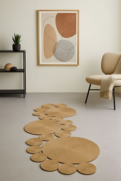 Öz-Tex Home Χαλί από ψάθινη γιούτα σε μπεζ χρώμα