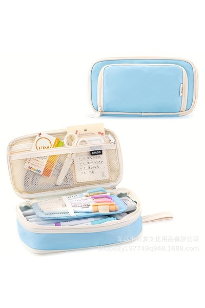 synshop Kawaii putna pernica velikog kapaciteta od oksford tkanine, višeslojn...