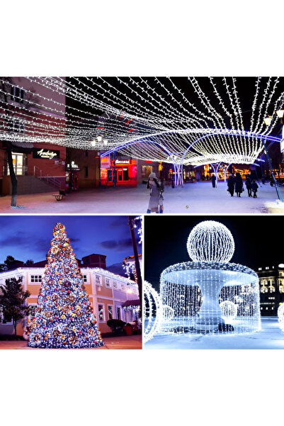 DigikalaX Digital Kala Linear Christmas Light Roll, 480 LEDs, 100 m, Black Wire, Cool White