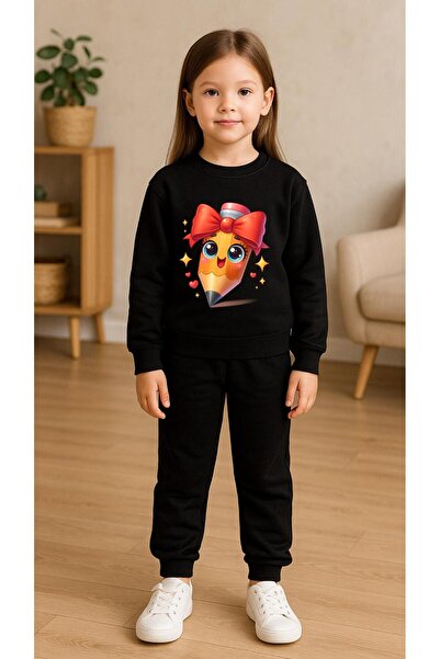 playwear Παιδικό Φούτερ Σετ με Σχέδια και Στάμπες για Κορίτσια και Αγόρια, Λα...