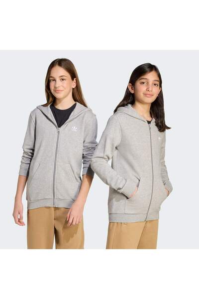 adidas Full-Zip Kapüşonlu Üst - Çocuk
