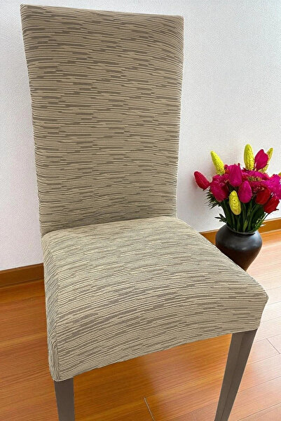 EJMEL Stretchable Elastic Flexible and Protective Chair Cover Thick Jacquard Fabric High Quality