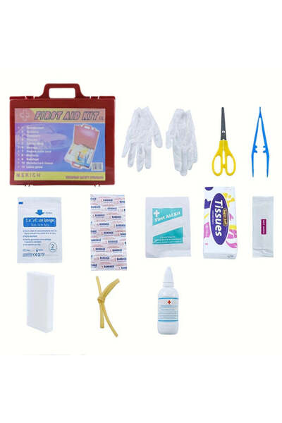 generin مجموعة إسعافات أولية شاملة مكونة من 20 قطعة للسفر والسيارة والاستخدام...