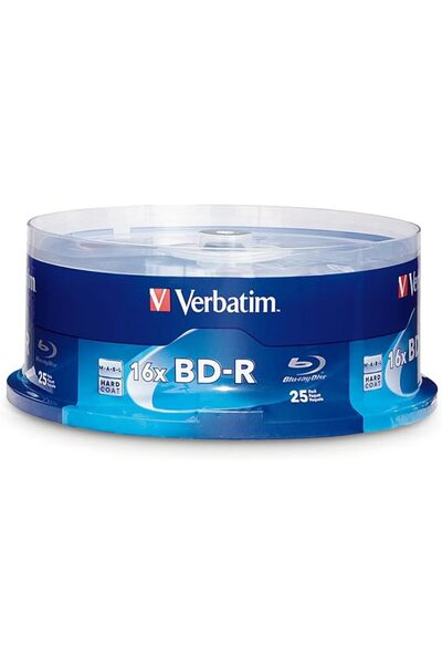 Genel Markalar 25 GB 6 x Blu-ray Tek Katmanlı Kaydedilebilir Disk BD-R, 10 Disk Mil 97238 – Markalı 25 Adet Mil