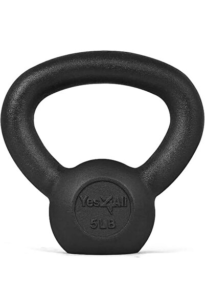 Genel Markalar Kettlebel/küre dambıl, dökme demirden 2-22 kg - siyah girya