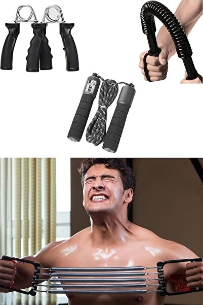 yenibagshop Set de fitness pentru antrenament muscular, pentru umeri, spate, ...