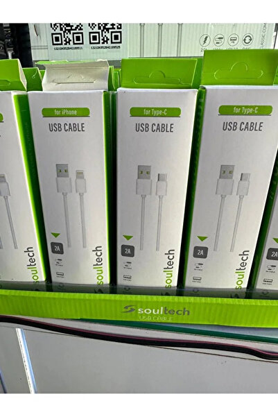 Soultech 2A Iphone 5/6/7/8 Uyumlu Data Kablo