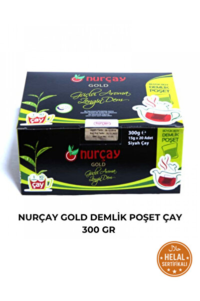 Nurçay Gold Demlik Poşet Çay 300 gr - 1 Adet
