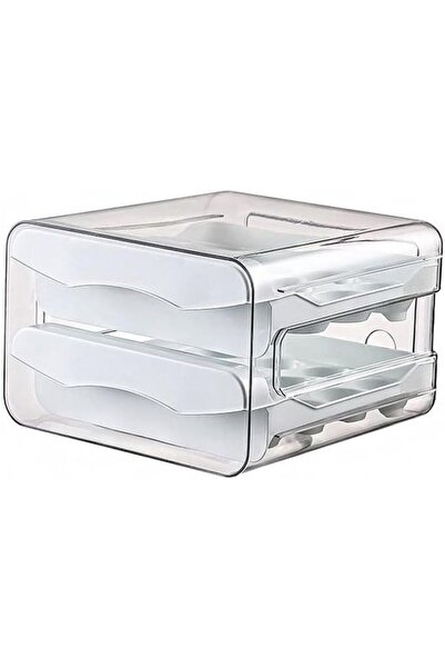 Lidyahan Store Bölmeli Plastik Yumurtalık Buzdolabı Düzenleyici Yumurta Sakla...