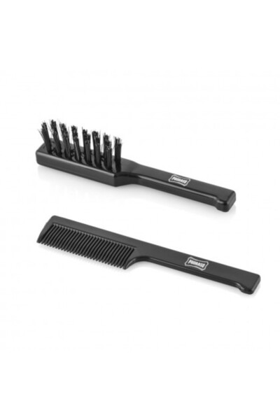 Proraso Mustache Comb and Beard Brush Set