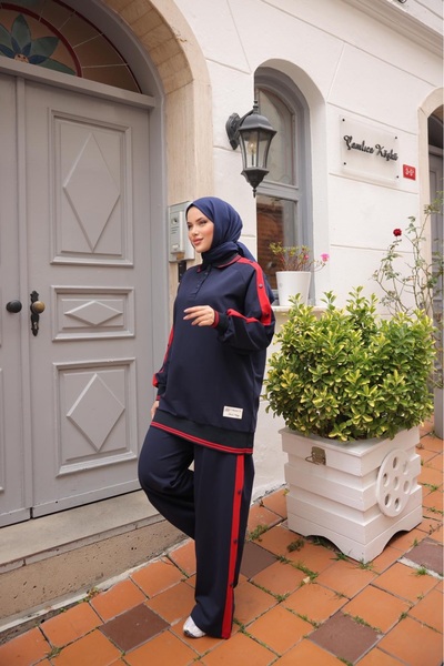 MİMİ Luxury Wear Women's Bottom Top Tracksuit Set