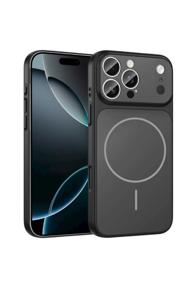 KILIF HOUSE حافظة متوافقة مع آيفون 17 مع واقي للعدسة من الزجاج الصلب AG ودعم ...