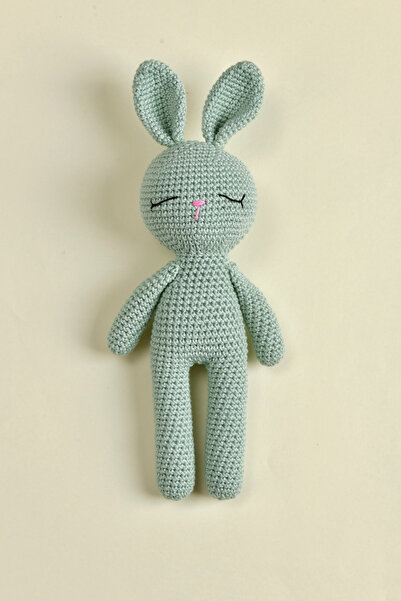 e&f Store Amigurumi Oyuncak - Yeşil Tavşan