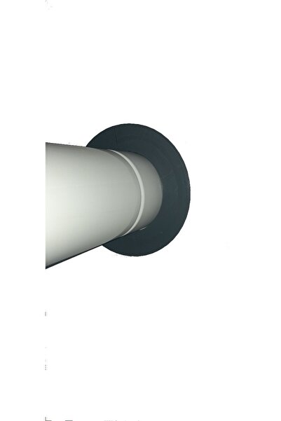 GenelTedarik 10 Cm. Çap İçin Geçmeli Kombi Şofben Baca Contası Koyu Gri