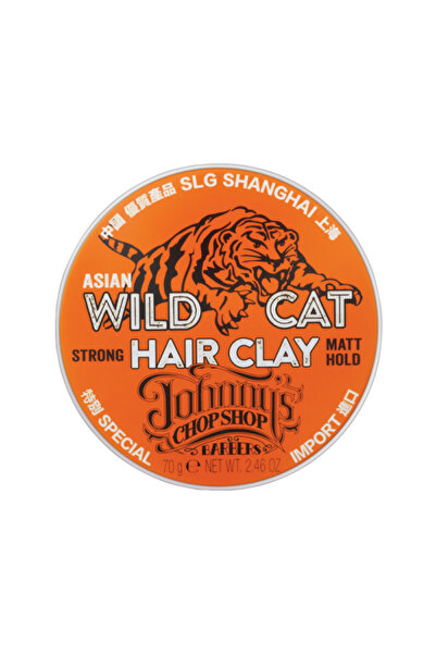 Johnny's Chop Shop Wild Cat Hair Clay 70g Hair Wax