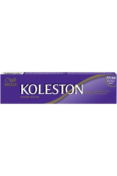 Genel Markalar Koleston Single Tüp Boya 77/44 Kor Ateşi Kızılı