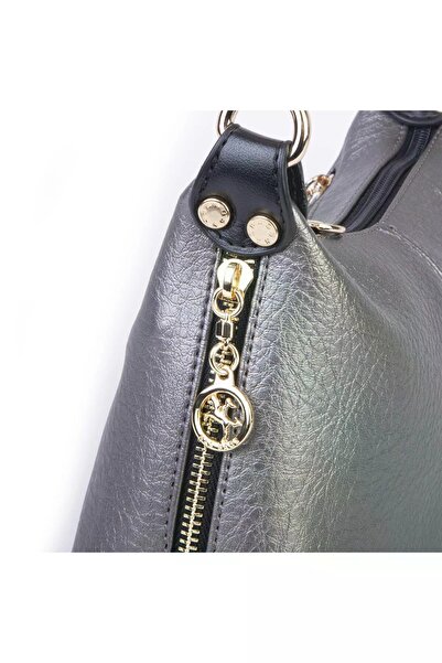 Nas Bag Маленький розмір, через плече, поштова, багет, жіноча сумка (Висота: 23 см x Довжина: 13 см x Ширина: 9 см)