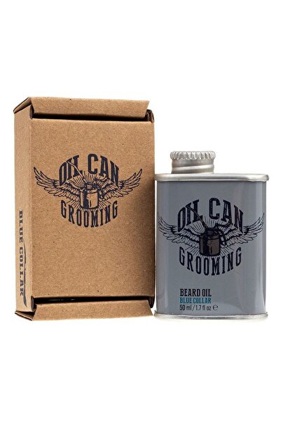 OIL CAN GROOMING Λάδι για γένια Blue Collar 50ml